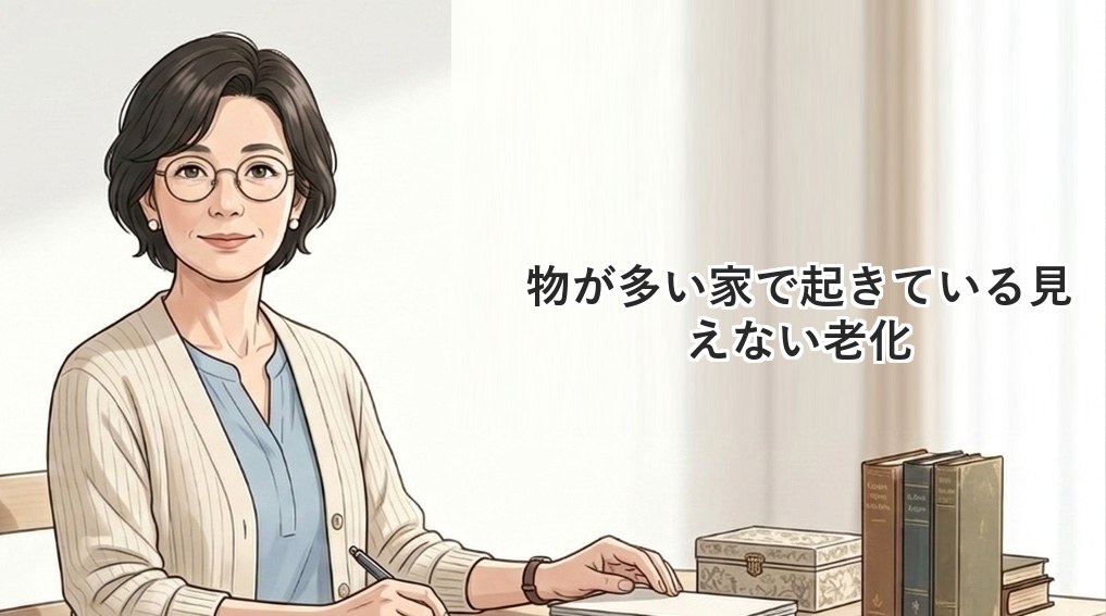 物が多い家で起きている見えない老化